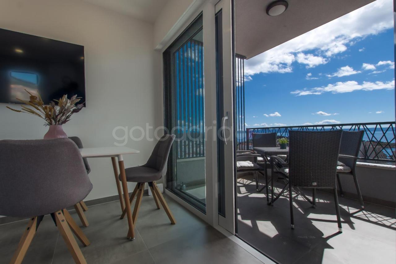 Sea View Apartments Diana Makarska Kültér fotó